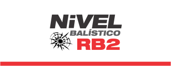 Blindajes Oeste nivel balístico RB2 para máxima protección y seguridad confiable